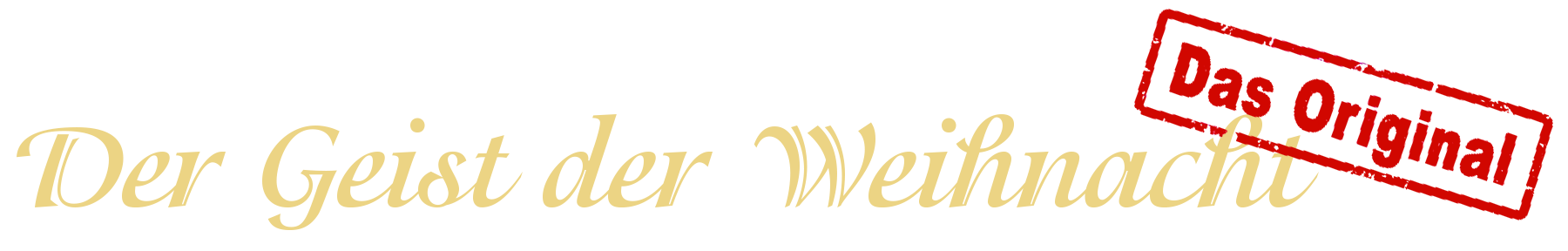 Logo: Der Geist der Weihnacht
