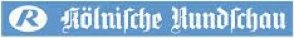 Logo Kölnische Rundschau